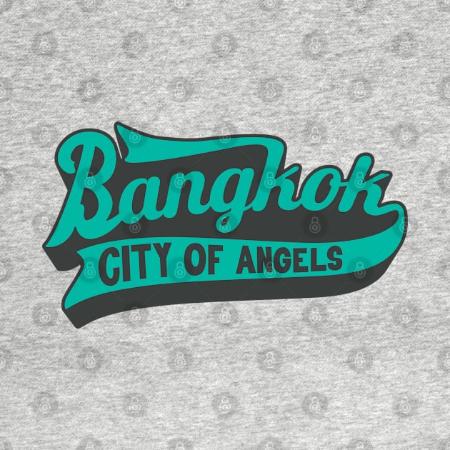 Stylish Bangkok Lettering by Boogosh